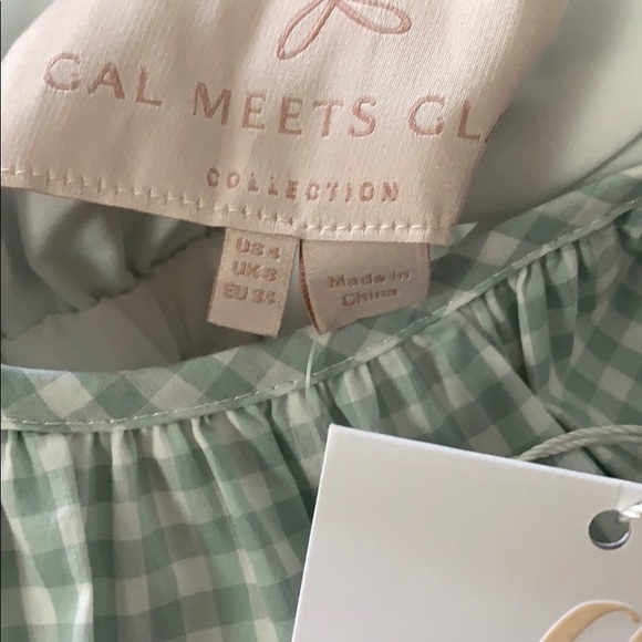 NWT GAL MEETS GLAM COLLECTION MINT JUMPSUIT SZ 4 - Picture 8 of 8